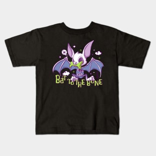 Bat to the bone Kids T-Shirt